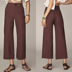 Anthropologie Colette Wide-Leg Pants 27